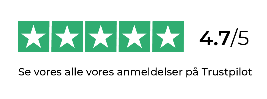 Nimbus Nordic IT Hjemmsider Trustpilot 5 Stjernet